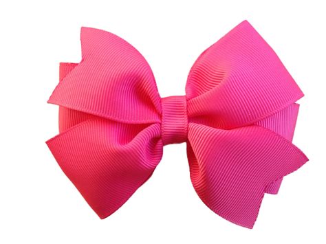 Camelia rose hair bow rose pink bow 4 inch by BrownEyedBowtique