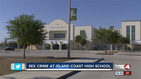 Sex crime reported at Island Coast High School - YouTube