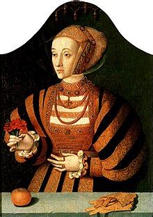 Portrait of Anne in the 1540s by Bartholomäus Bruyn the elder