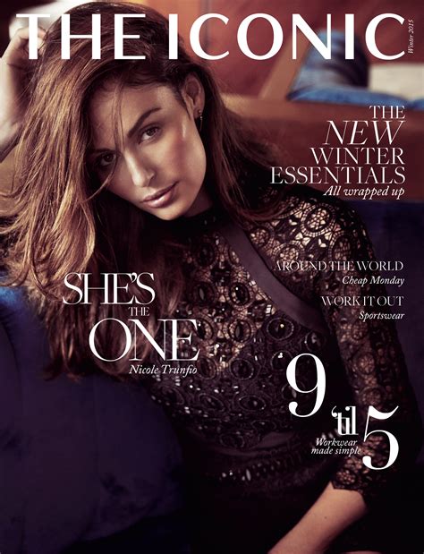 Online Fashion Retailer THE ICONIC Launches Magazine Featuring Supermodel Nicole Trunfio - B&T