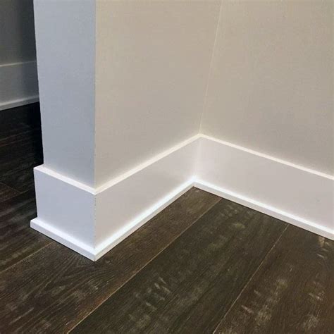 Top 40 Best Modern Baseboard Ideas - Luxury Architectural Trim Designs