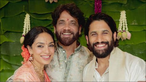 Naga Chaitanya-Sobhita Dhulipala engaged, Nagarjuna shares first photos. Here’s how their ...