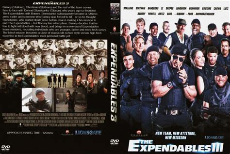 Expendables 3 DVD Cover (2014) R0 Custom Art