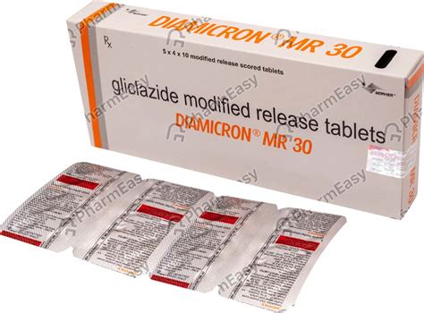 Gliclazide (Melanov MR 60) 60mg Modified Release Tablet, 42% OFF