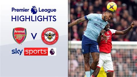 Arsenal 1-1 Brentford | Premier League highlights | Football News | Sky ...