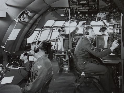 flight deck crew of a Boeing C-97 Stratofreighter | Aircraft images ...