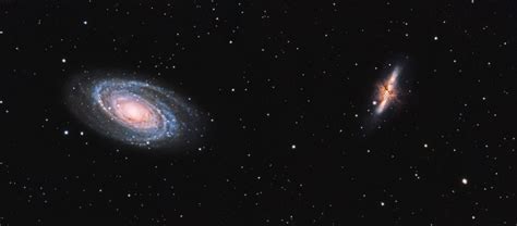 M81 & M82 with a 8" Schmidt-Cassegrain and a DSLR. : astrophotography