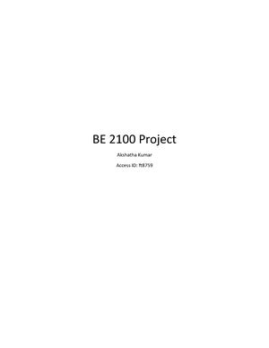 Fall2014-Q5-Solution - BE 2100 - Wayne State - Studocu