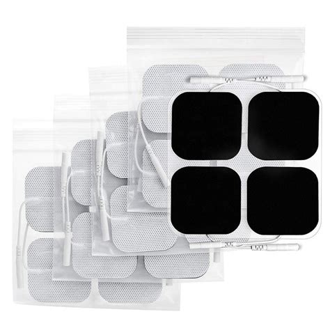 Tens Unit Pads 5X5cm Replacement Tens Electrodes Pads Tens Patches for Electrotherapy - Tense ...