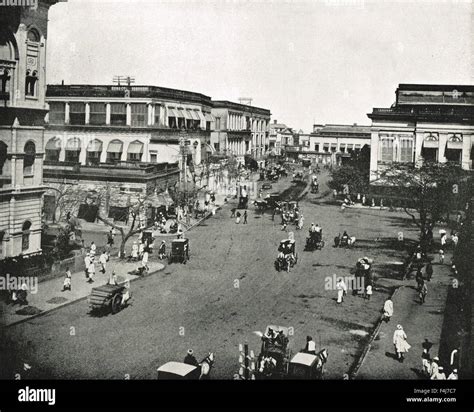 Clive Street, Calcutta ( Now Kolkata ), West Bengal, India in 1894 ...