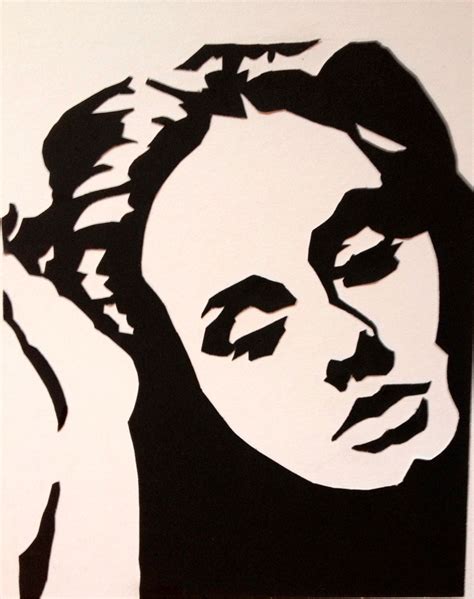 Pin by Cedric W on ADELE | Silhouette art, Black and white art drawing, Pop art portraits