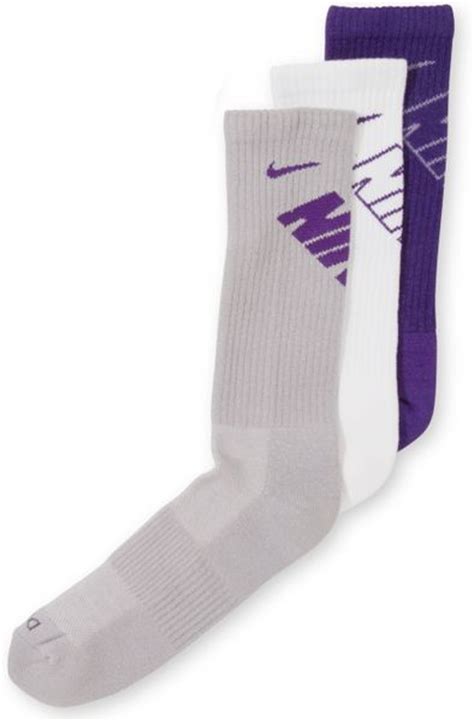 Nike Ultimatum Drifit Crew Socks 3pack in Multicolor for Men (Purple ...