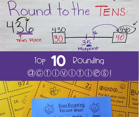 Top 10 Rounding Activities!