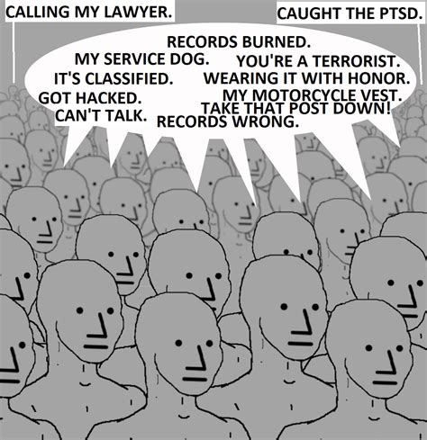 npc crowd (sayings) | NPC Wojak Crowd | Know Your Meme