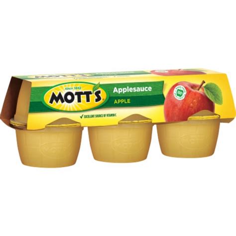 Mott's Applesauce Cups, 6 ct / 4 oz - Harris Teeter