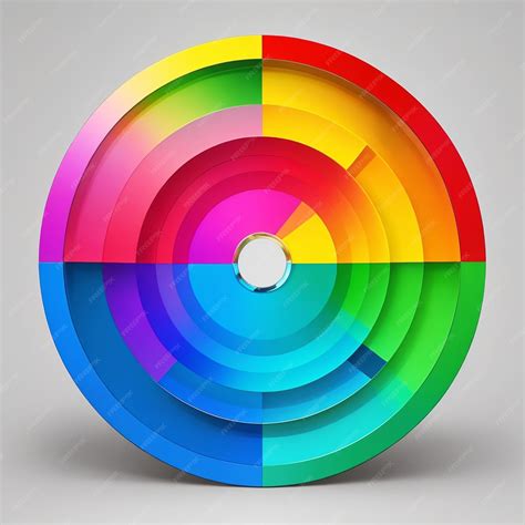 Premium AI Image | RGB Color wheel