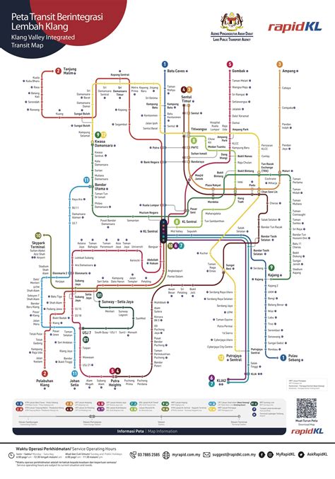 Kuala Lumpur Attractions Map