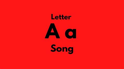 Letter A Song Remake - YouTube