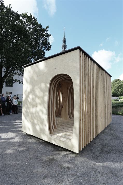 Gallery of First-Year Architecture Students Design READER Shelter in Estonia - 2