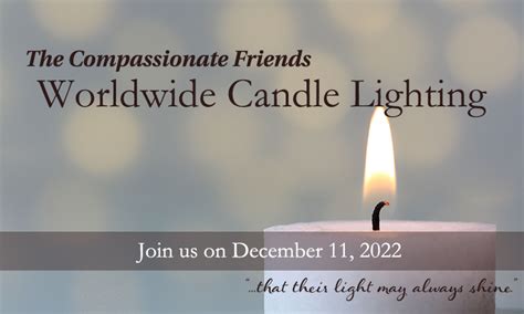 26th Annual Worldwide Candle Lighting - Compassionate Friends