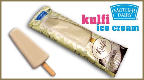 mother dairy ice cream kulfi rabri - YouTube