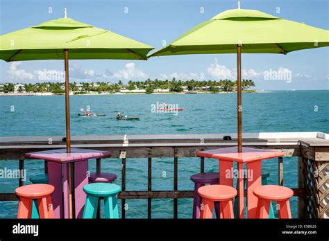 Florida Key West Sunset Key Gulf of Mexico Sunset Pier restaurant bar Stock Photo: 74625886 - Alamy