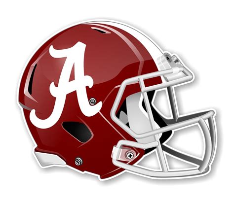 Alabama Crimson Tide Helmet Decal | Etsy