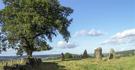 Nine Stones Close (Stone Circle, Derbyshire, England)