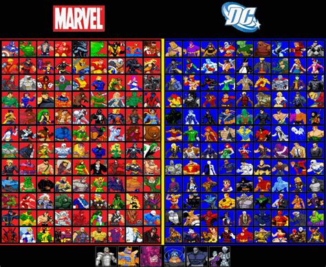 Marvel vs DC: The 16-Bit Showdown Quiz - By MitchellGoosen