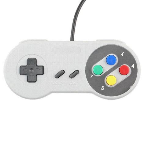 New Retro Classic USB Controller PC Controllers Joypad Joystick Replacement For SNES Windows MAC ...