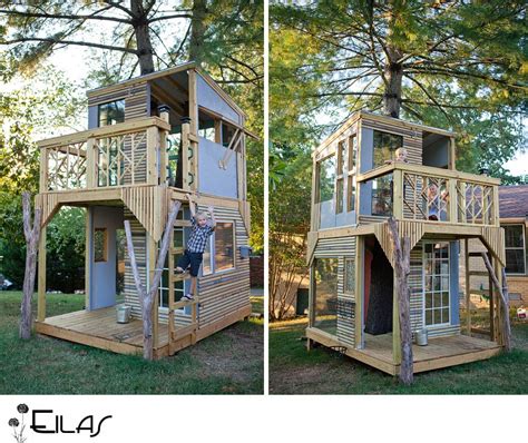 Wooden Play Fort Plans