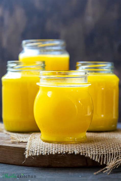 Homemade Ghee From Butter (Instant Pot and Stovetop) - Shweta in the ...