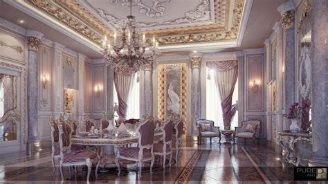 luxury-palace_dining room_02 Luxury Mansions Interior, Mansion Interior, Luxury Interior Design ...