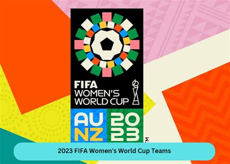 2023 FIFA Women's World Cup Teams