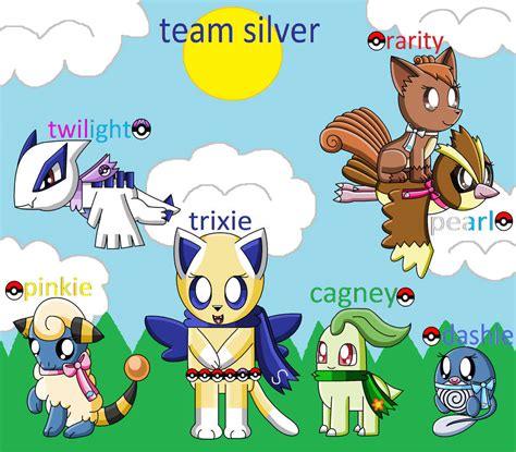 Pokemon Silver Team Pre Evolved by pokemonlpsfan on DeviantArt