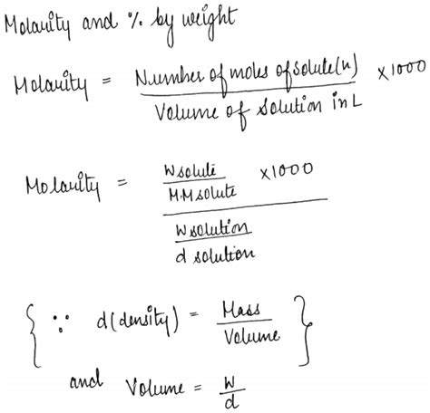 Calculate Molarity With Grams