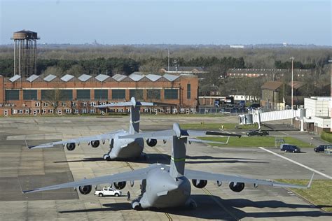 DVIDS - Images - Travis AFB, Joint Base Lewis-McChord C-17 aircraft land at RAF Mildenhall ...