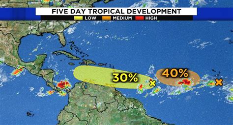 Here’s the latest on 2 tropical waves in the Atlantic