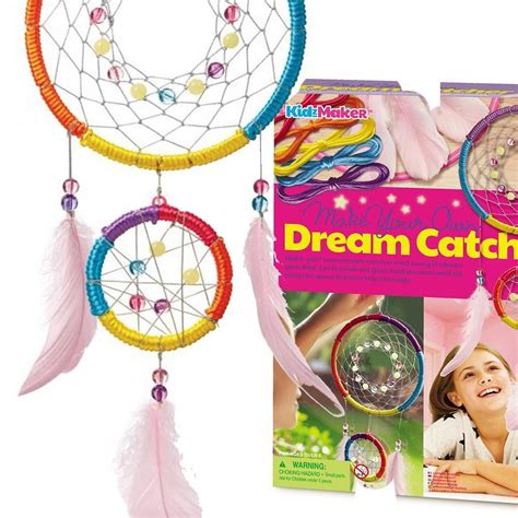 Make Your Own Dream Catcher Kit | Dream catcher kit, Dream catcher, Craft kits for kids