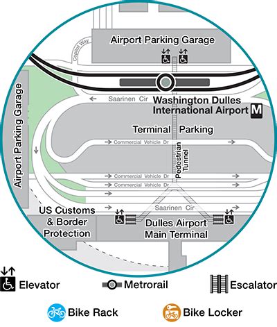 Map Washington Dulles Airport - London Top Attractions Map