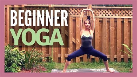 Yoga for Beginners Flexibility & Strength - 20 min Beginner Yoga Class - YouTube