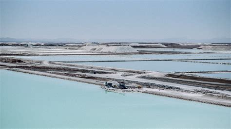 Lithium mining heats up in Chile's desert to quench demand for EV batteries : NPR