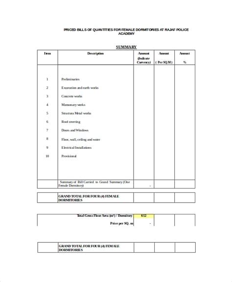 Excel Bill Template - 14+ Free Excel Documents Download | Free & Premium Templates