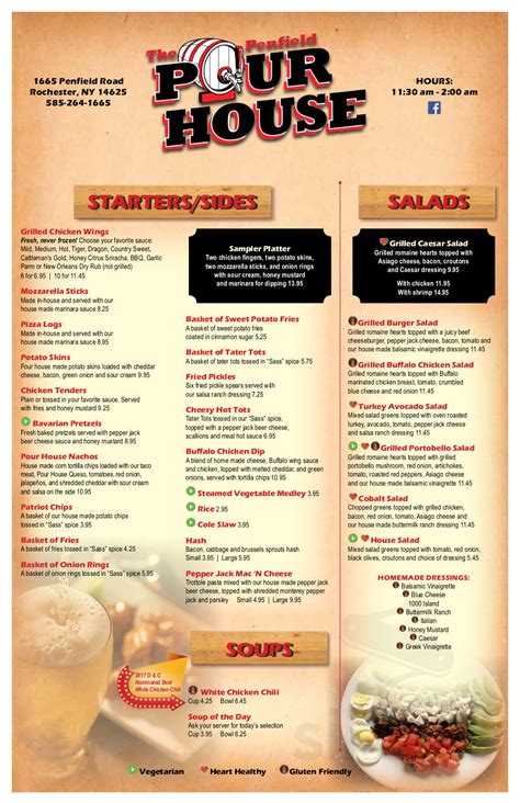 rochester chop house menu pdf