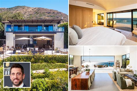 Inside Aaron Rodgers' luxury $28m Malibu villa he purchased with ex ...