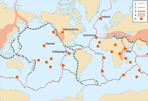 Volcanic Hot Spots - Internet Geography