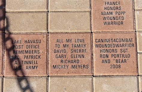 Engraved Brick Photo Examples by Gift Bricks®