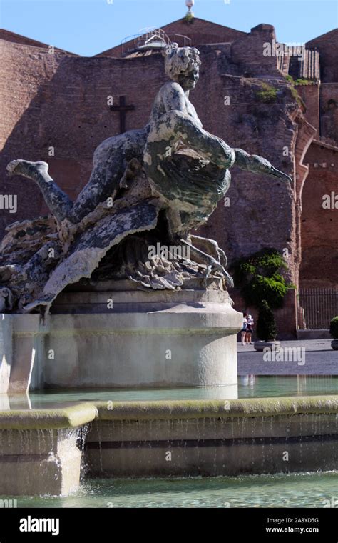 Piazza della Repubblica, Rome Stock Photo - Alamy