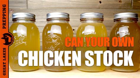 How to Can Homemade Chicken Stock from Scratch - Pressure Canning ...