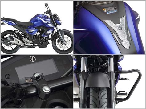 Yamaha FZ Version 3.0 Official Accessories Launched: Engine Guard, USB Charger And More - ZigWheels